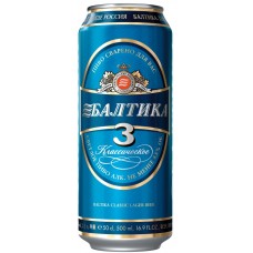 Pivo Baltika 3 450ml 4.8%