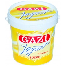Turecký jogurt Gazi suzme 1kg 10%