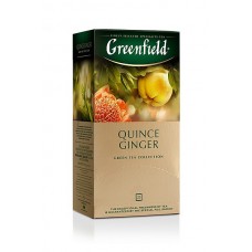 Greenfield Zelený čaj Quince Ginger 25x2g