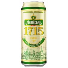Pivo Lvivske 1715, 12% plech