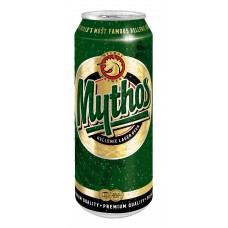 Pivo Mythos 500ml plech